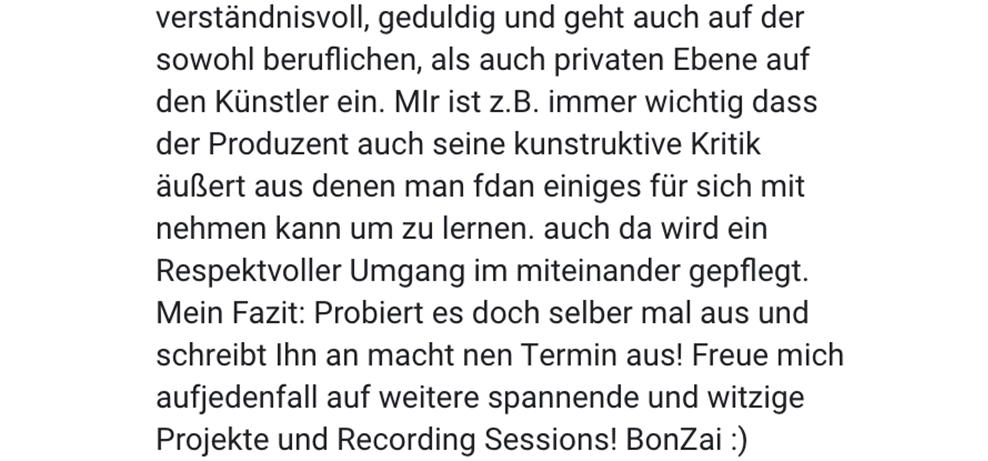 Reh Mit Rucksack Rezension