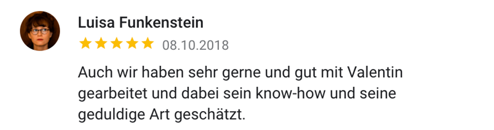 Reh Mit Rucksack Rezension