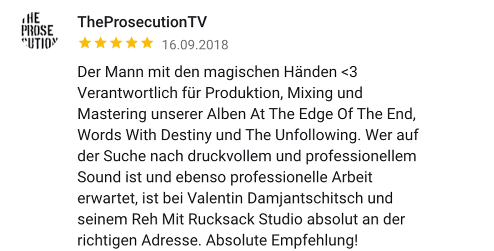 Reh Mit Rucksack Rezension